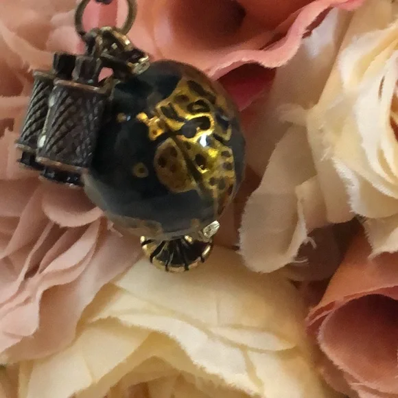 Globe Necklace World Globe and Binoculars Necklace Globe Graduation Gift - Picture 4 of 16